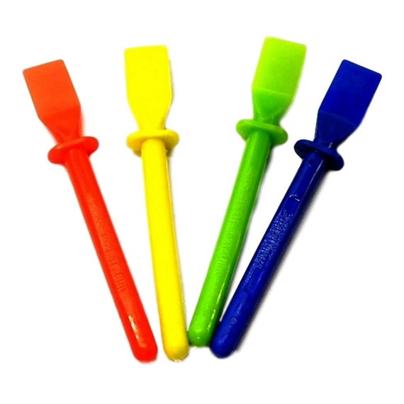 10 Glue Spreaders 5 20 Plastic PVA Spatula Craft Kids Children Home School 