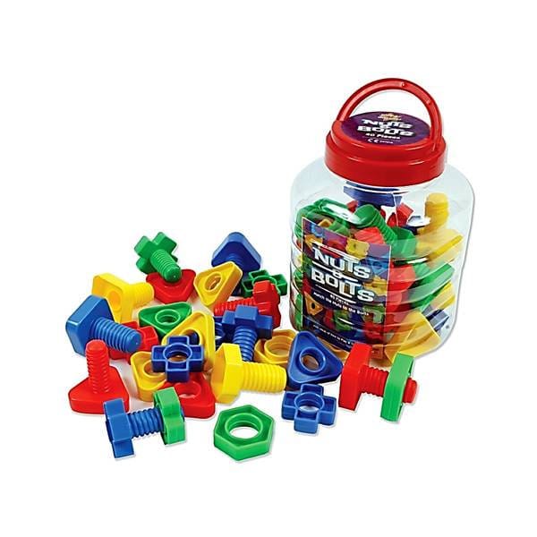 Nuts and Bolts 40 pieces  play and discover