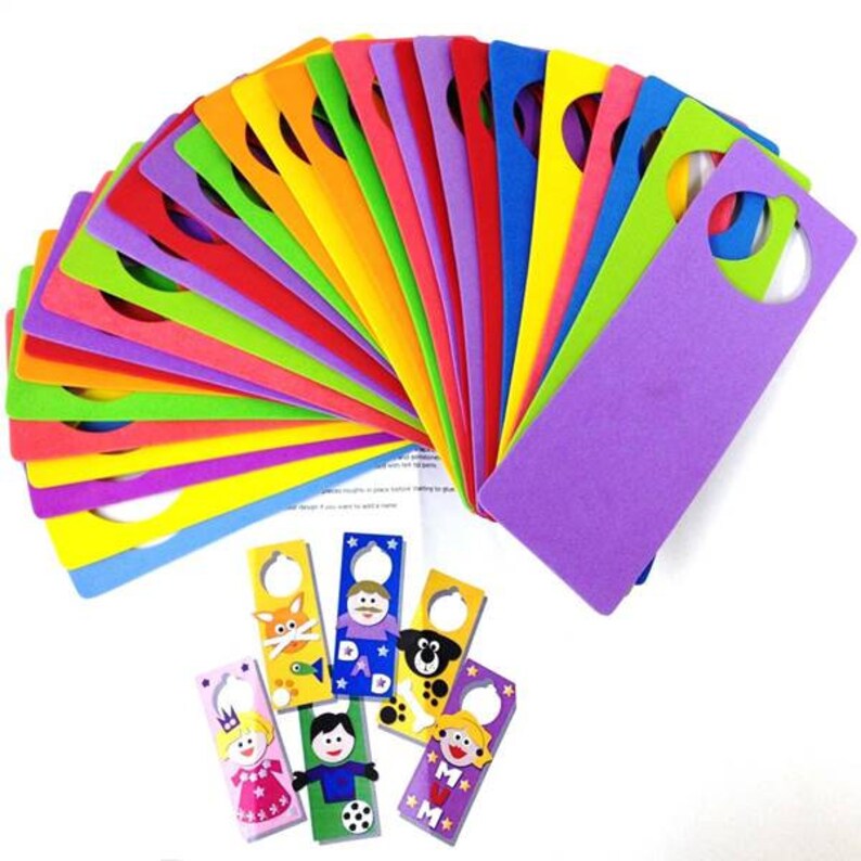 Foam Door Hangers Class Pack Etsy