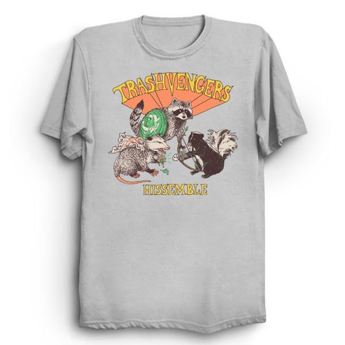 Street Cats T-shirt Cool Funny Tee Shirt Gift Opossum Possum - Etsy