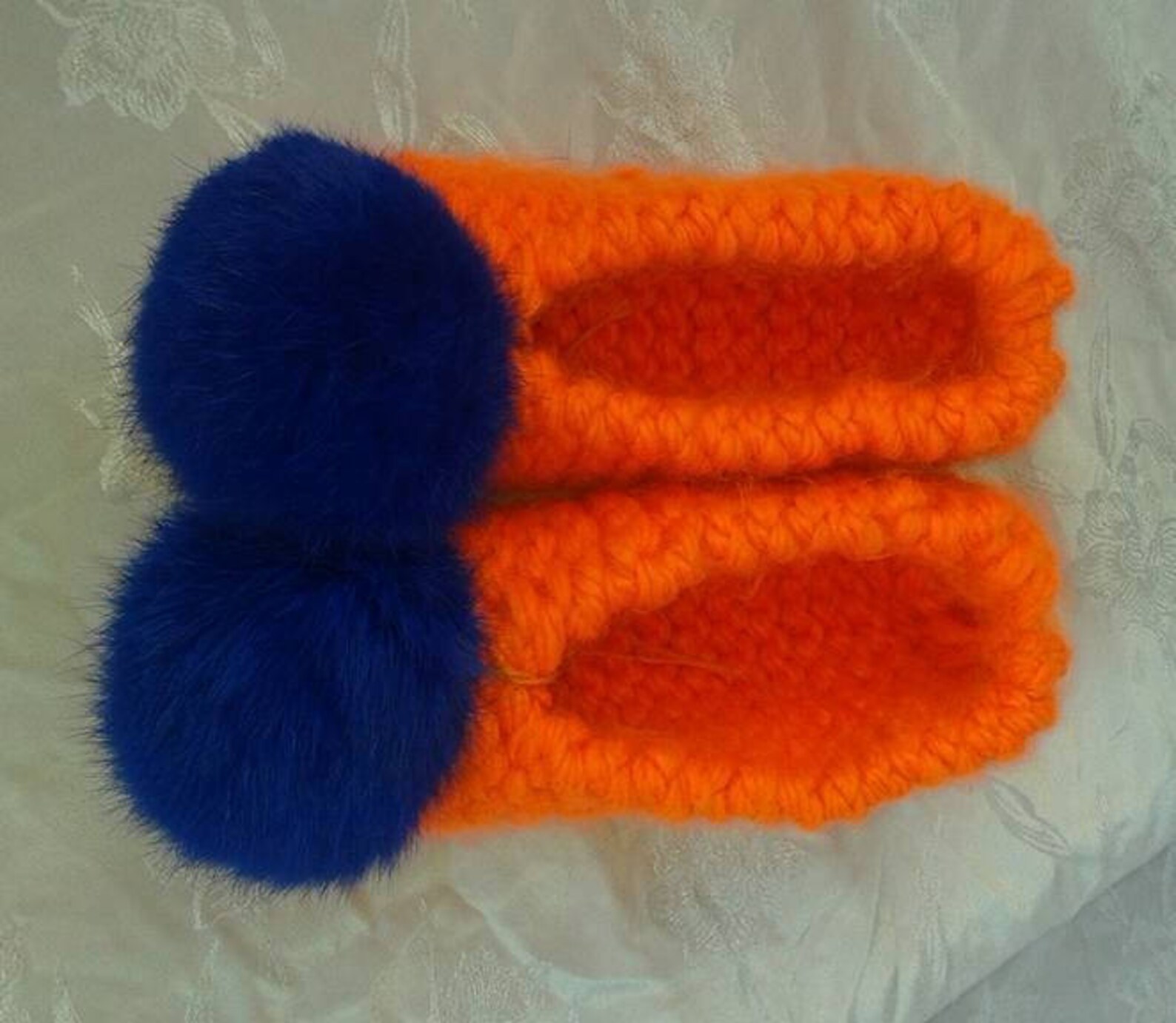 women's slippers, bridal slippers, non slip, wedding ballet flats, home shoes, fur pom pom, furry white chunky,women pom pom