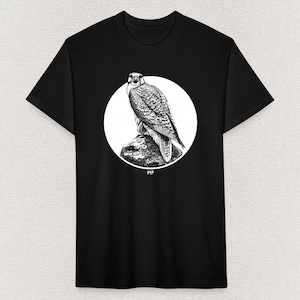 Gyrfalcon Falcon - Unisex T Shirt - By Mythical Forces