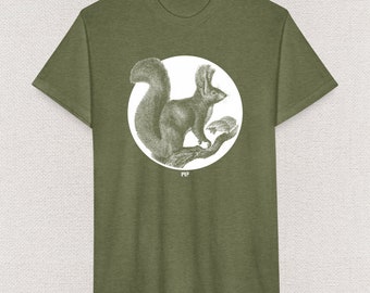 Squirrel - Abert's Squirrel - Unisex T Shirt - By Mythical Forces