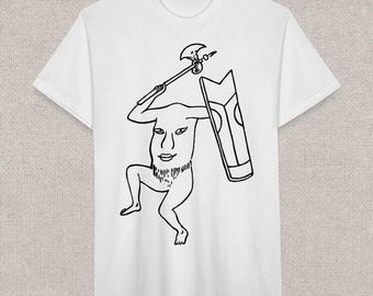 Blemmyae Headless Warrior T-Shirt