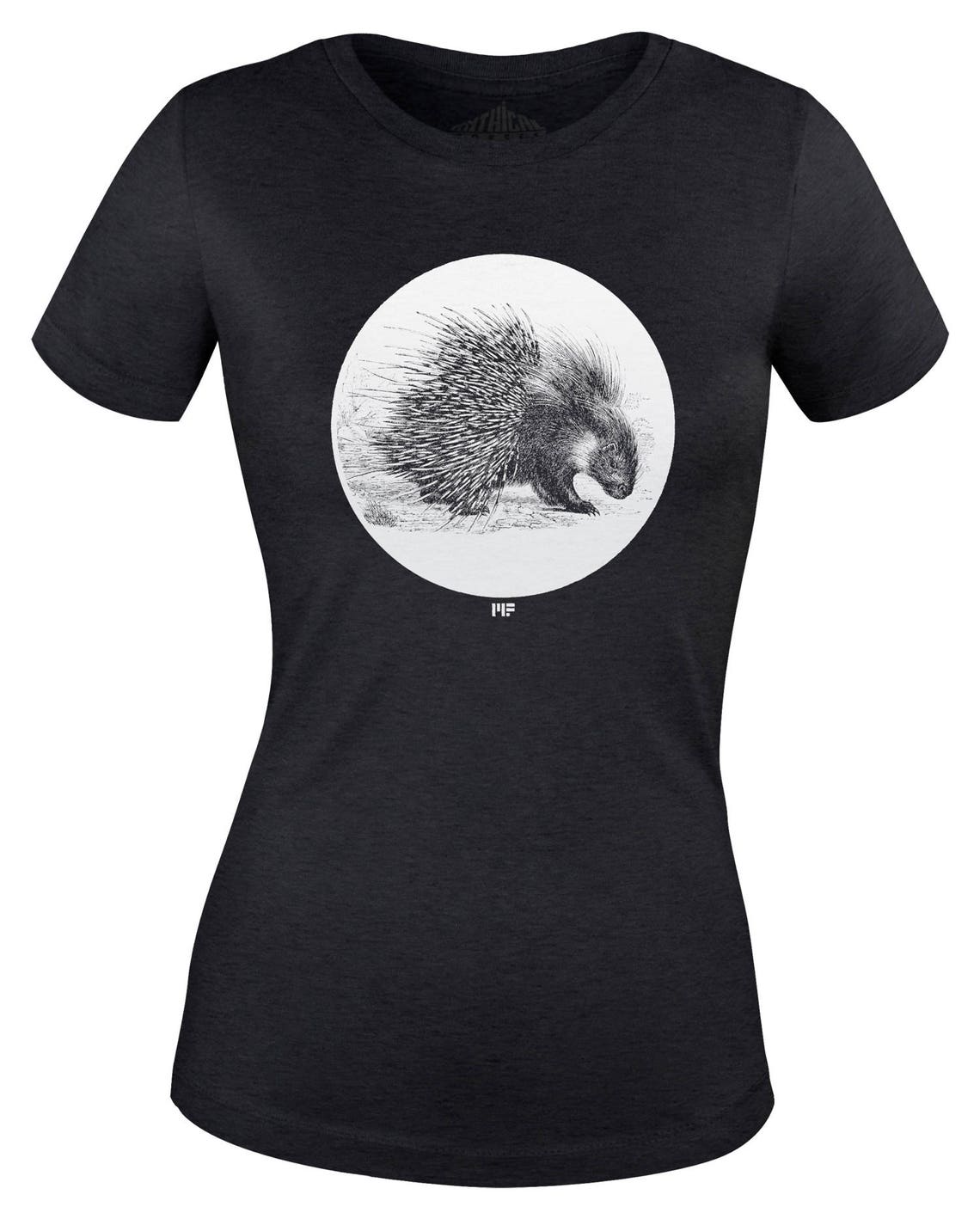 Porcupine Women's T Shirt by Mythical Forces - Etsy UK