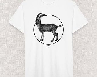 Wild Goat  - Unisex T Shirt - By Mythical Forces