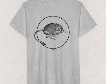 Mouse - Pocket Mouse - Unisex T Shirt - By Mythical Forces