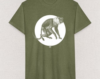 Proboscis Monkey - Unisex T Shirt - By Mythical Forces