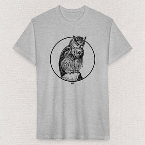 Owl - Unisex T Shirt - By Mythical Forces