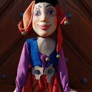 Czech marionette puppet wood - Art Doll Old Fashion Vintage Custom Unique Handmade Luxury Dolls made on order awesome