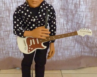 Full-Scale Replica Supermarionation marionette  Puppet KIT of Mark Knopfler from Gerry Anderson's Classic