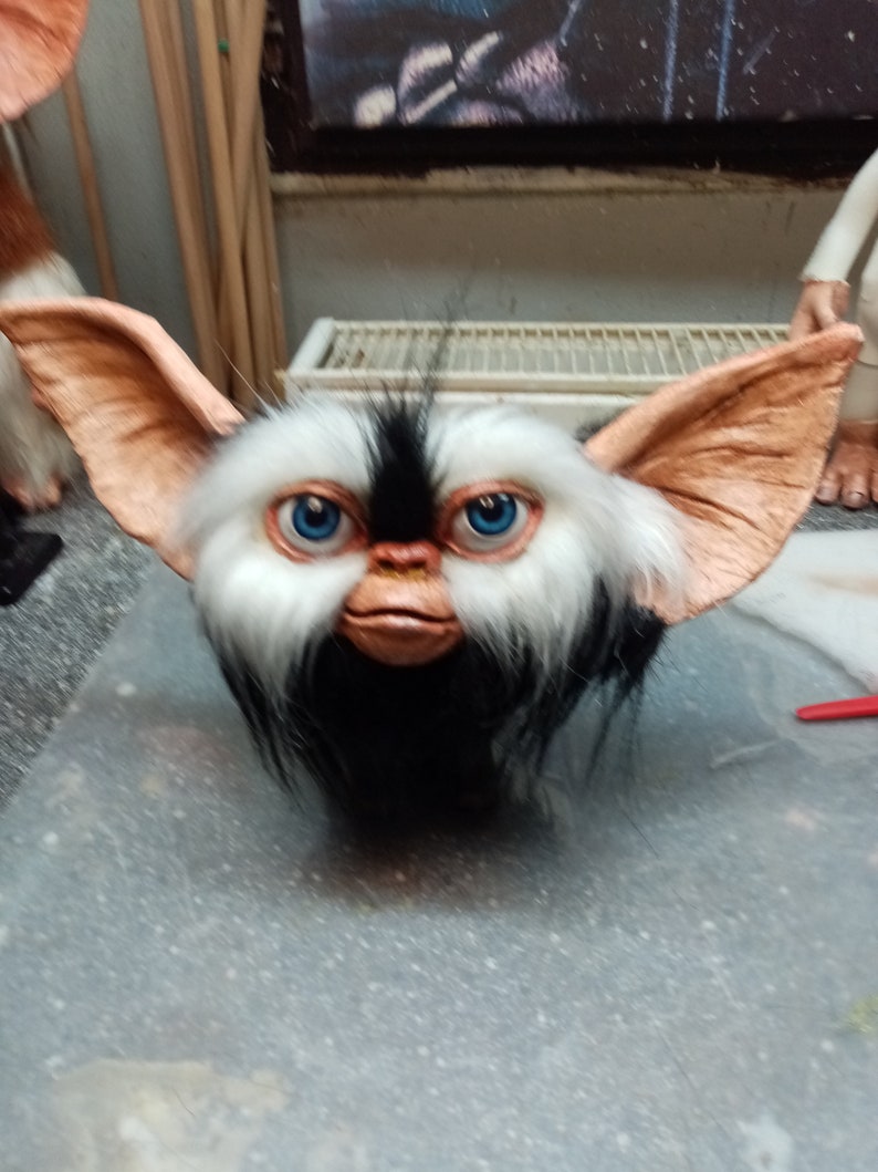 Gremlins 1:1 Lifesize Mogwai Puppet Prop Display Collectible custom Horror stop motion Movie Pro Movie Gremlins the Doll summer discount image 4
