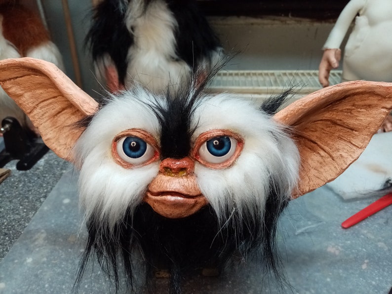 Gremlins 1:1 Lifesize Mogwai Puppet Prop Display Collectible custom Horror stop motion Movie Pro Movie Gremlins the Doll summer discount image 5