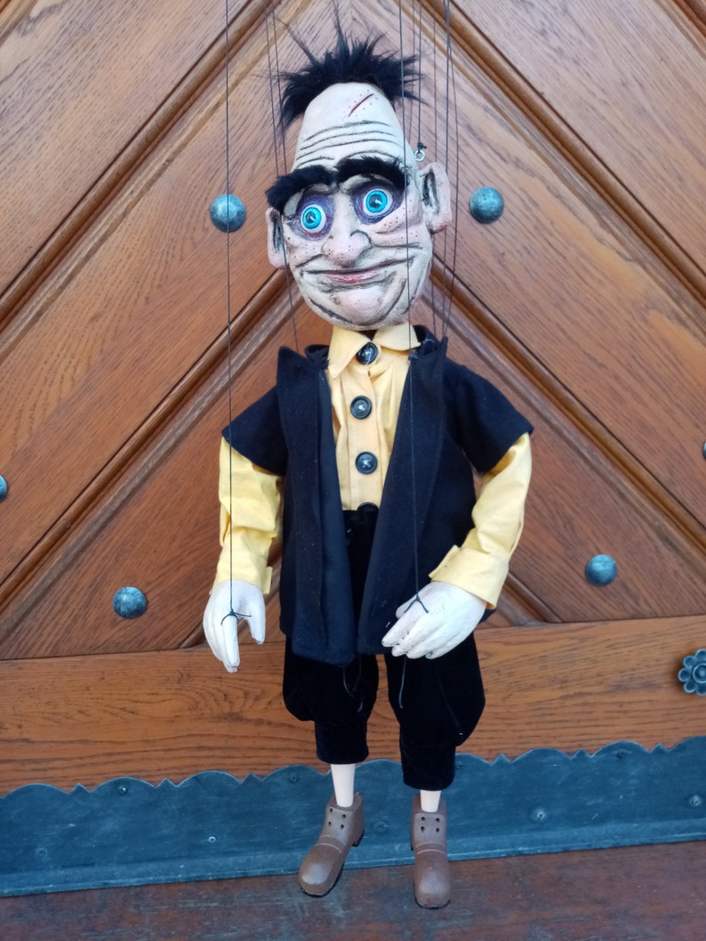 Professional Puppet Art Doll Handmade Luxury Puppet Etsy