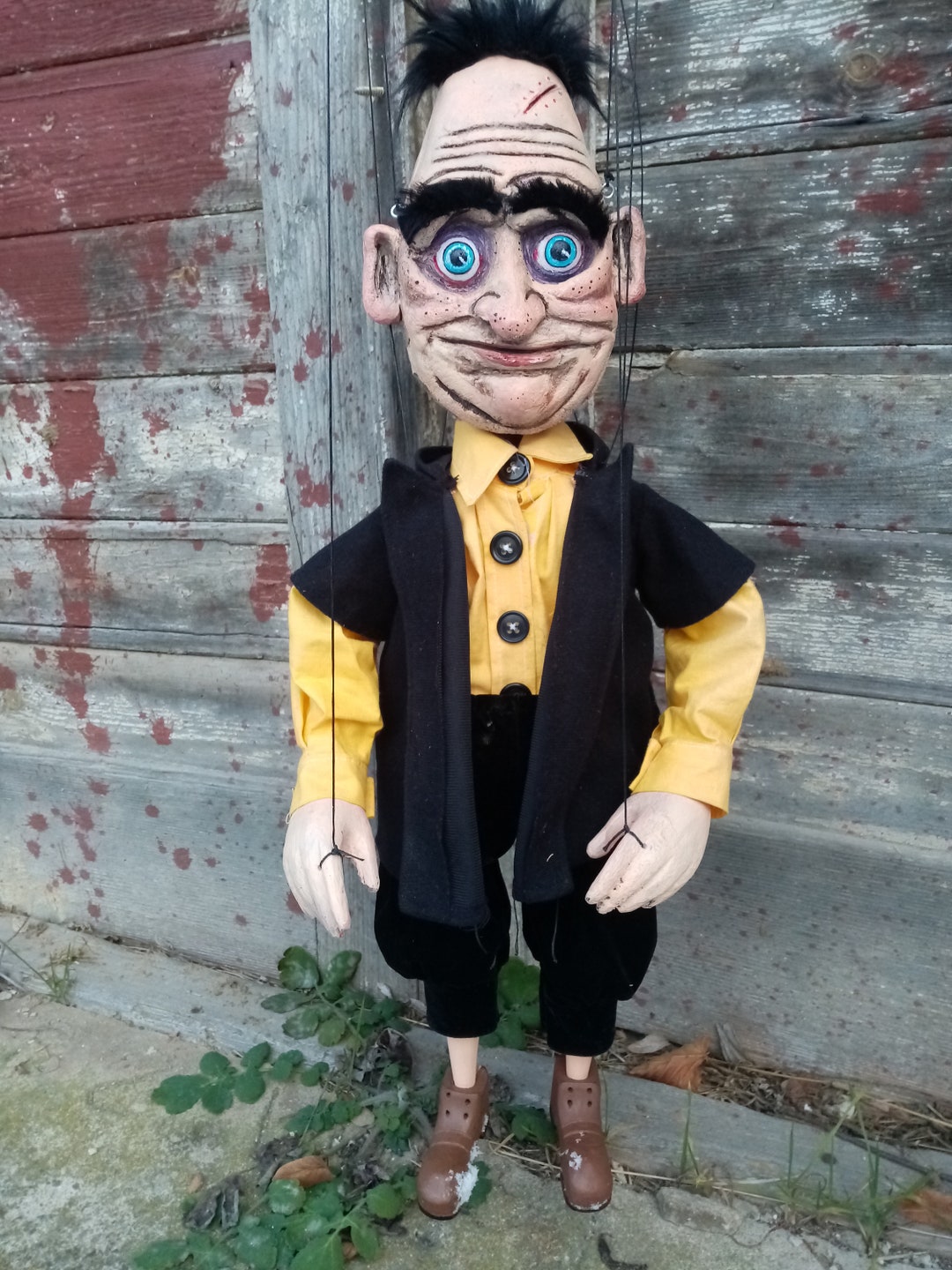 Professional Puppet Art Doll Handmade Luxury Puppet Made on