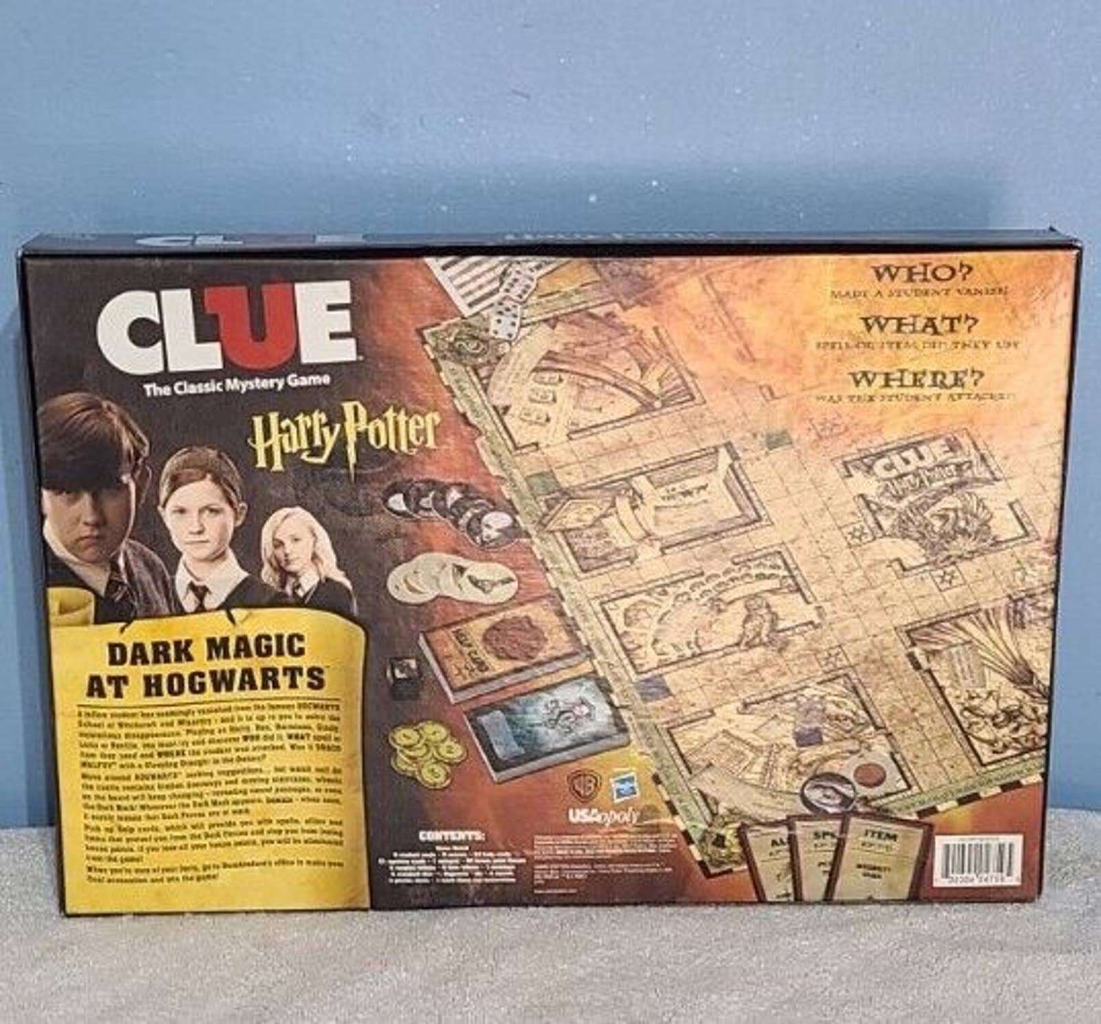 Clue Harry Potter Edition Hasbro 100 Complete Board Game Family Fun