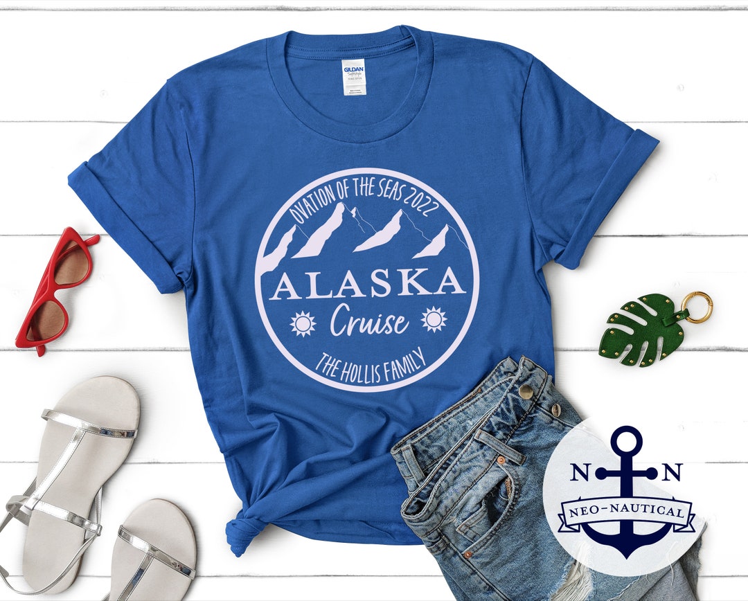 Alaska Cruise Custom Shirt Personalized Cruising Tee - Etsy