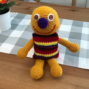 Handmade Baby David Plush: Elmo&#39;s Teddy Bear - Sesame Street Toy