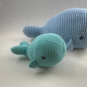 Crochet whale, Under the Sea, Little Willie the Whale, crochet fish, amigurumi, plushie, toy, ocean