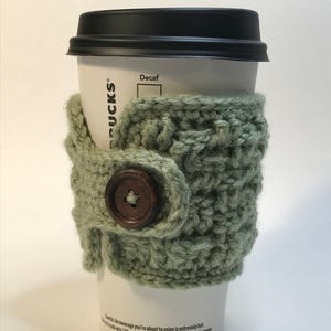 Crochet coffee cup mug cozy, starbucks sleeve, last minute office gift, crochet cozy, coffee cup sleeve, teachers gift, mug warmer, present
