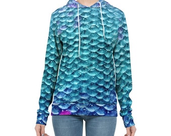 Mermaid Scale Women's Hoodie