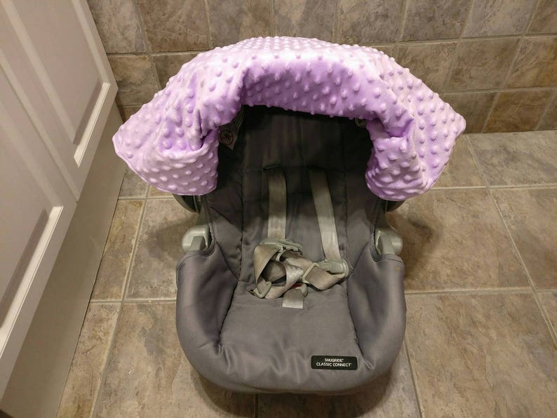 Universal Purple Canopy for Carseat Girl Car Seat Canopy Etsy Canada