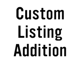 Custom Listing Addition