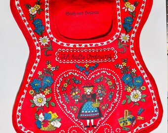 Vintage German Clothespin bag-Accessory Holder