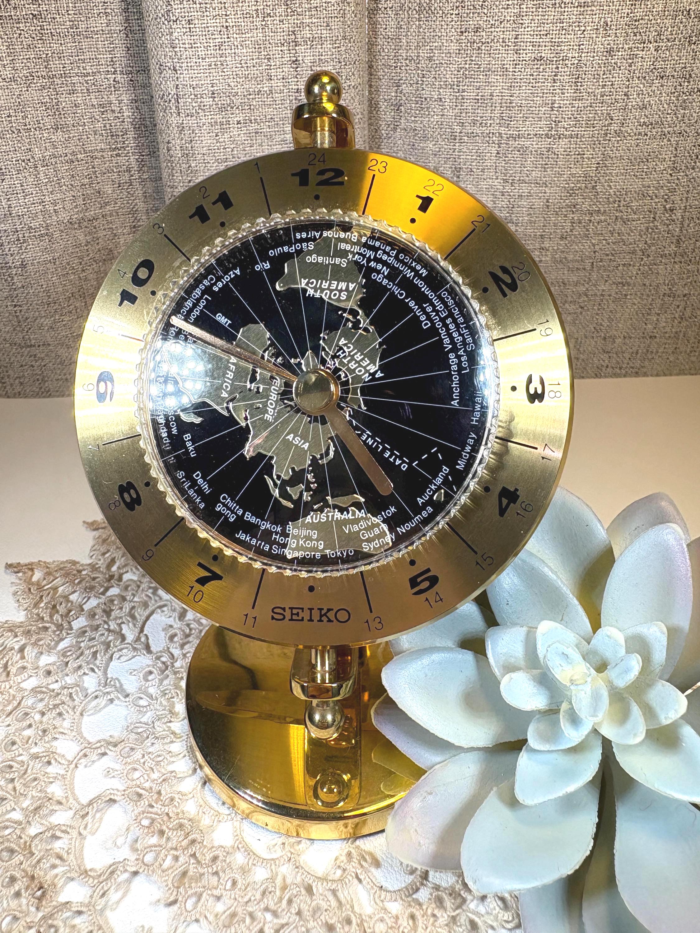 Seiko World Time Clock - Etsy