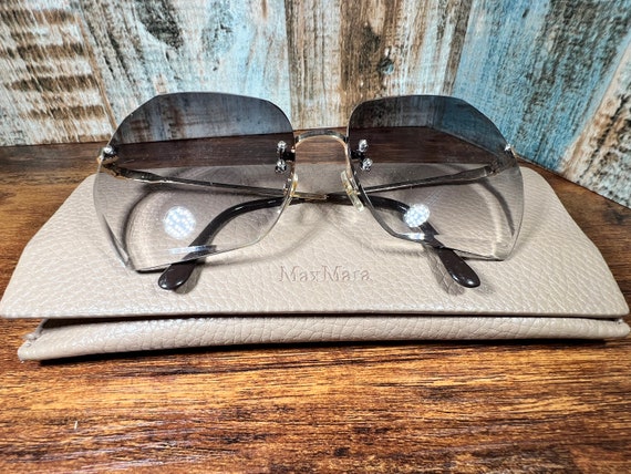 1970's Beveled edge Sunglasses - image 1