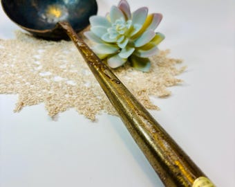 Vintage Japanese Metal Hand Forged Ladle