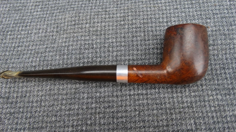 Estate Briar Tobacco Pipe Marked Dr Grabow Silver Duke D