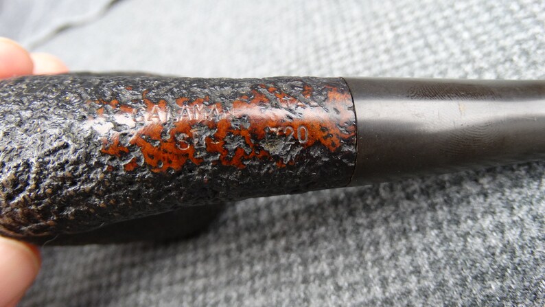 A Estate Briar Tobacco Pipe Marked Calaman