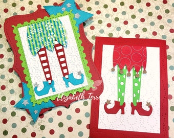 Stampin Up Halloween Card Christmas Witch Elf Die Set for Cardmaking Scrapbooking Card Hand Stamping Invitations Paper Crafting DIY