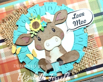 Stampin Up Highland Cow Moo Card Kits Birthday Hello Cow's It Going Pun Cute Thank You Speech Bubble Cow handmade Hand Stamped DIY Rescue