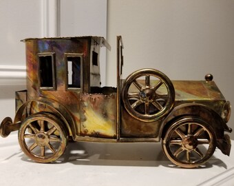 Tin Car Music Box Etsy