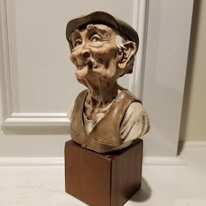 Collectible G Armani Statue - Capodimonte Porcelain Statue - Marked And Signed Giuseppe Armani