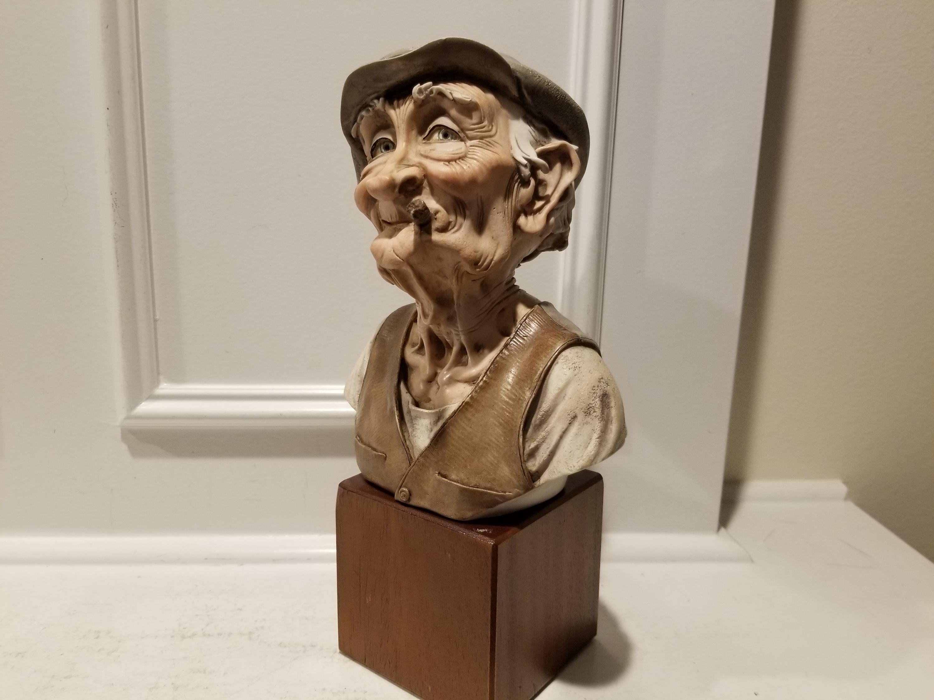 Collectible G Armani Statue - Capodimonte Porcelain Statue