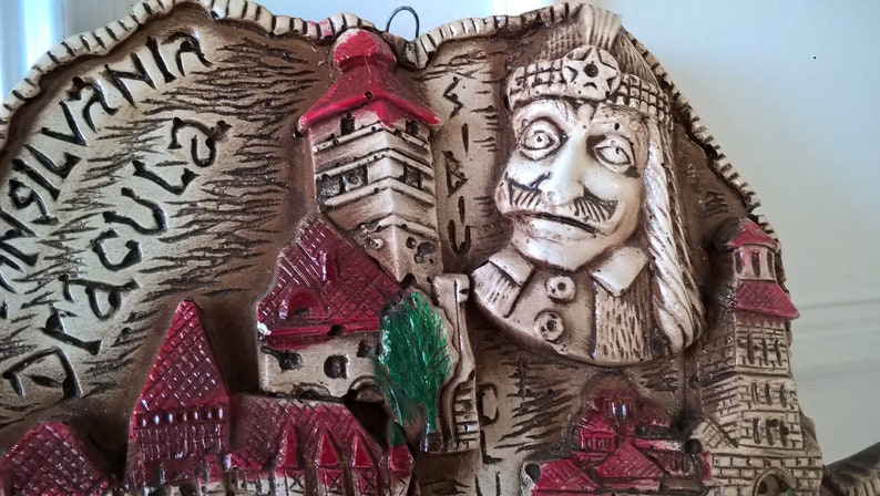 Dracula Vlad The Impaler Original Ceramic From Transylvania image 6