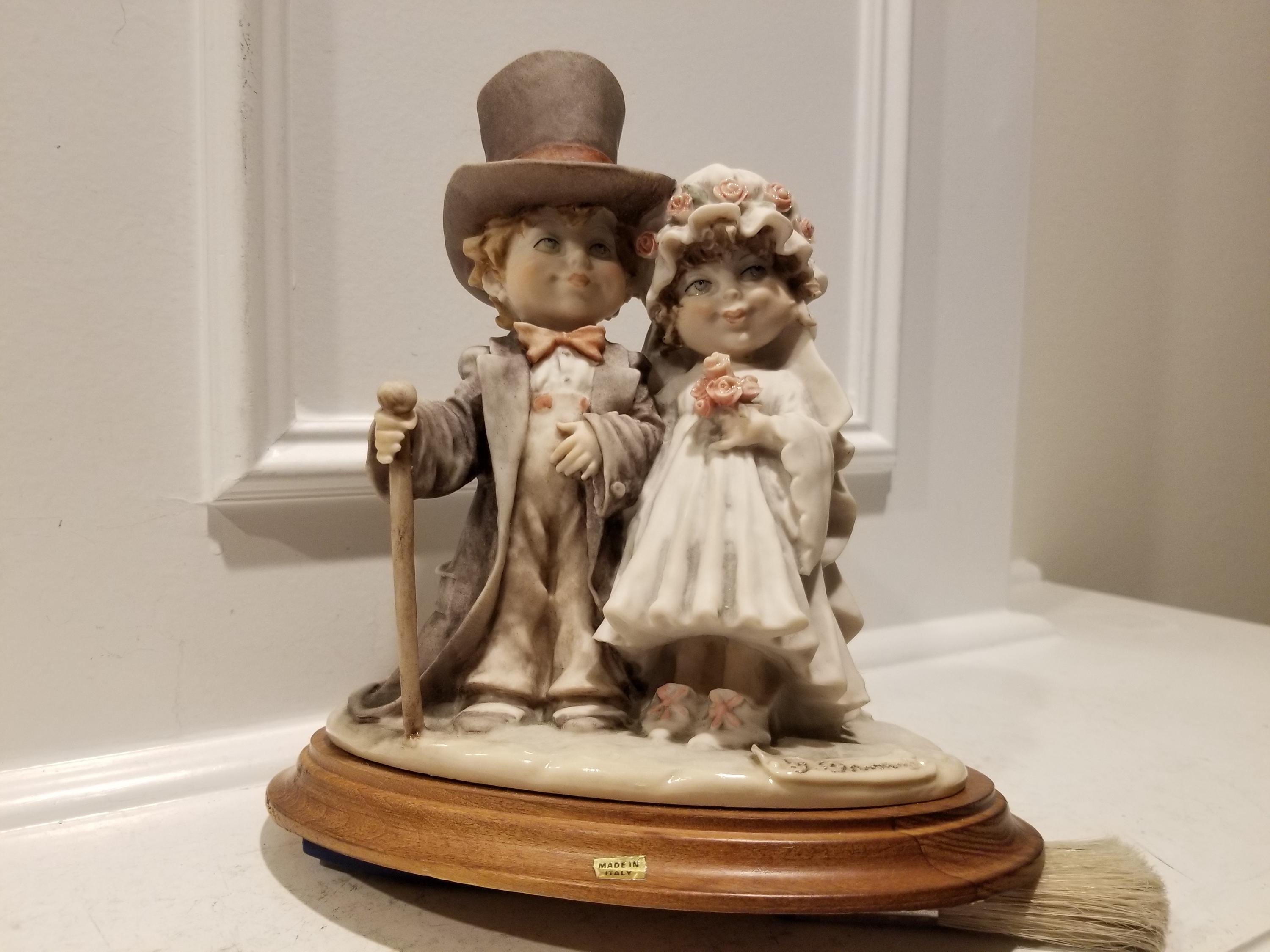 Capodimonte Porcelain Statue - Marked and Signed Giuseppe Armani