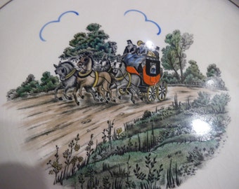 Gray's Pottery Stoke-on-Trent - Hand Painted Porcelain Plate