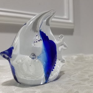 Murano Venetian Style Art Glass Fish Figurine - Italy