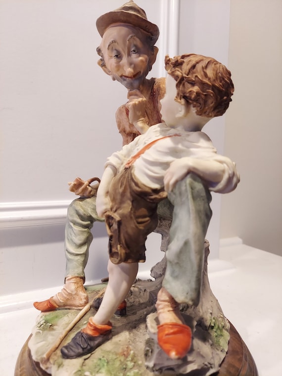 Collectible G Armani Statue - Capodimonte Porcelain Statue