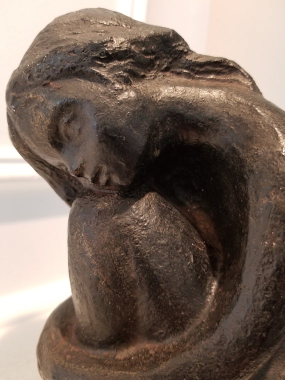 Little Girl Sculpture - Austin Prod Sculpture 1970 - Klara Sever
