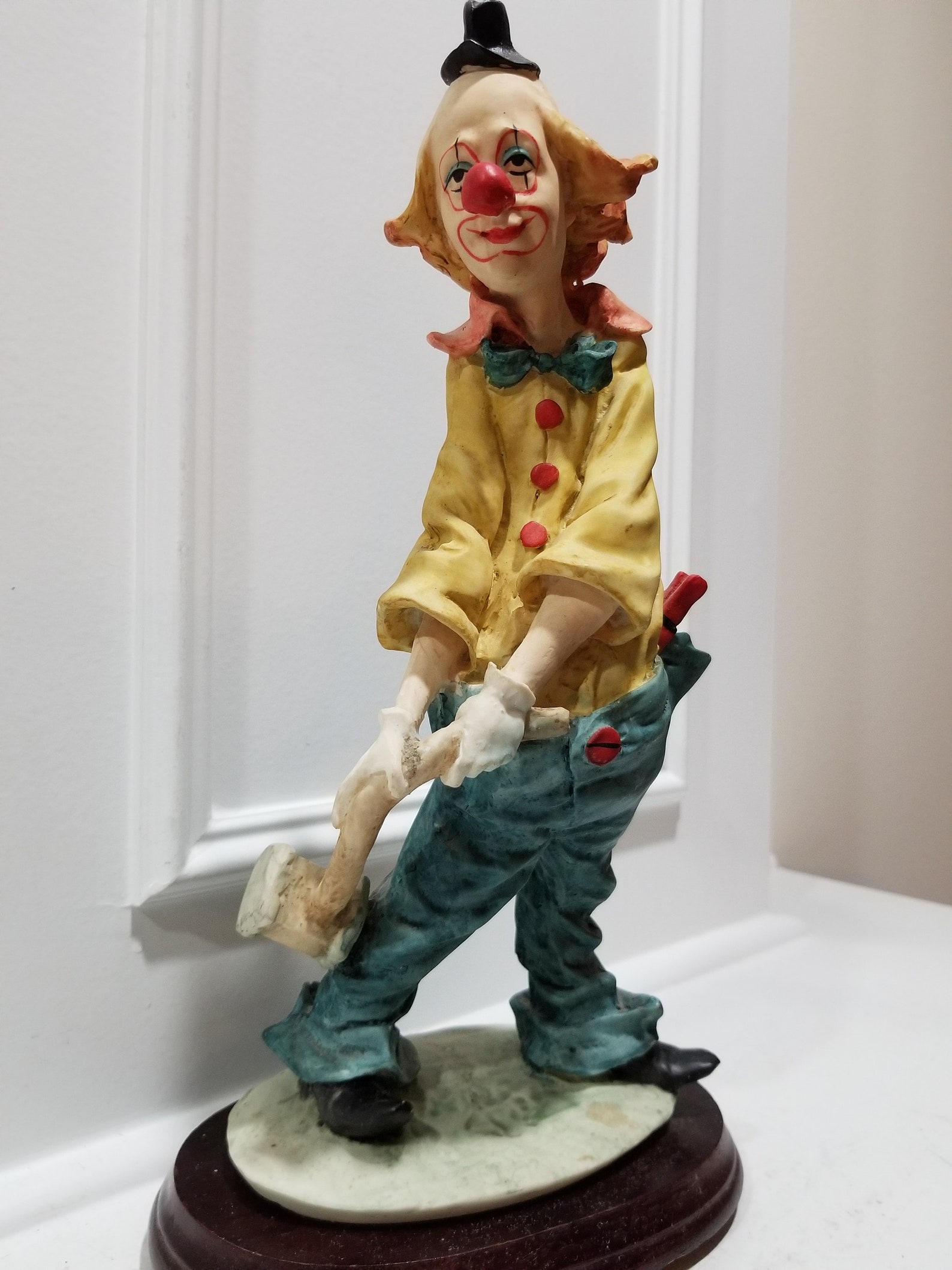 Pucci Clown Figurine by Arnart Collectible Clown With A Etsy