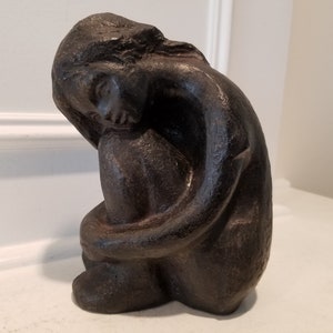 Little Girl Sculpture - Austin Prod Sculpture 1970 - Klara Sever Sculpture