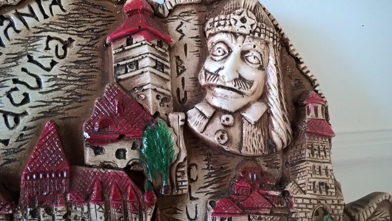 Dracula Vlad The Impaler Original Ceramic From Transylvania image 5