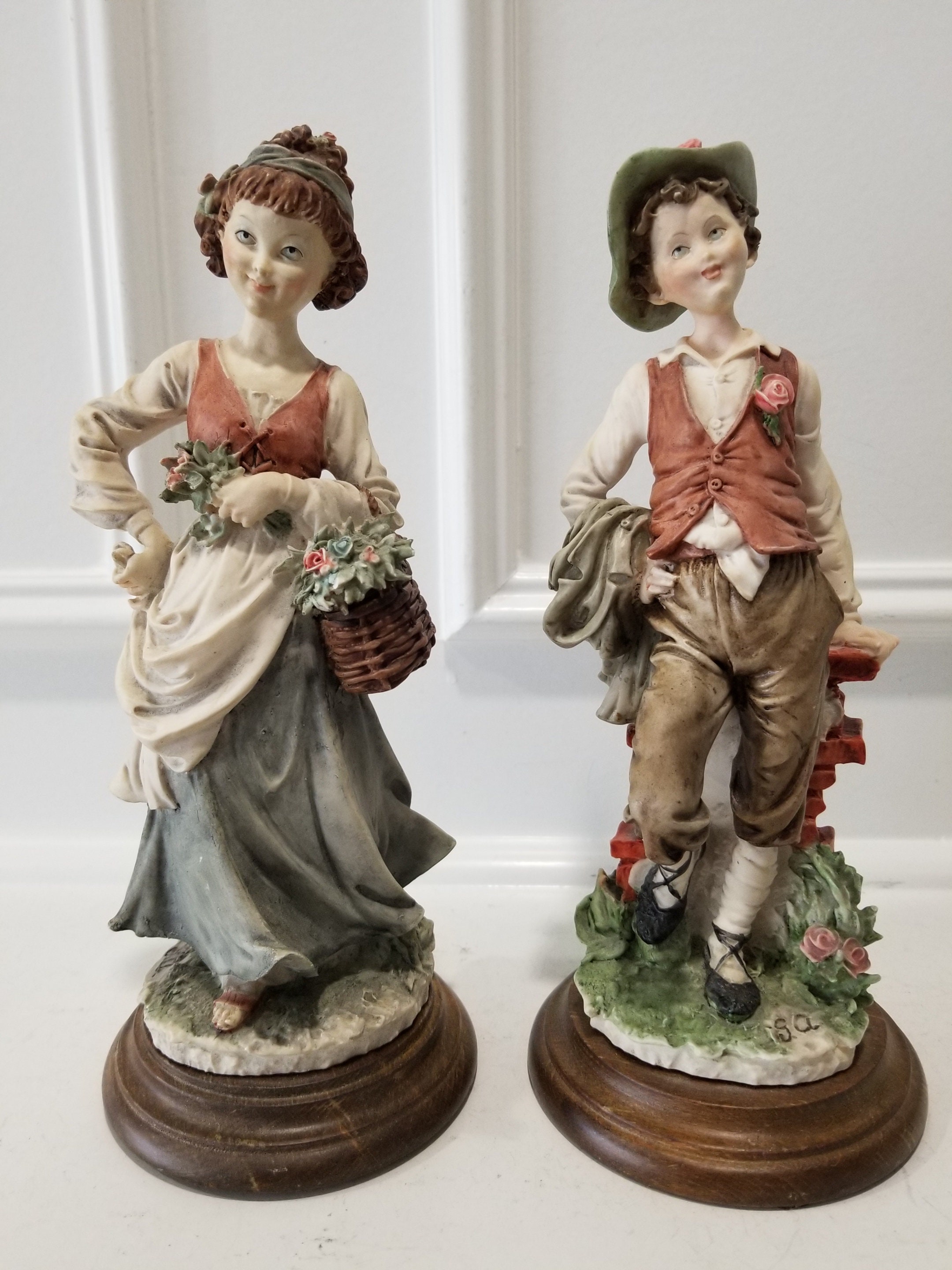 陶器子供置物作家イタリア floner ce Giuseppe armani 陶器子供置物作家イタリア floner ce Giuseppe armani 陶器子供置物