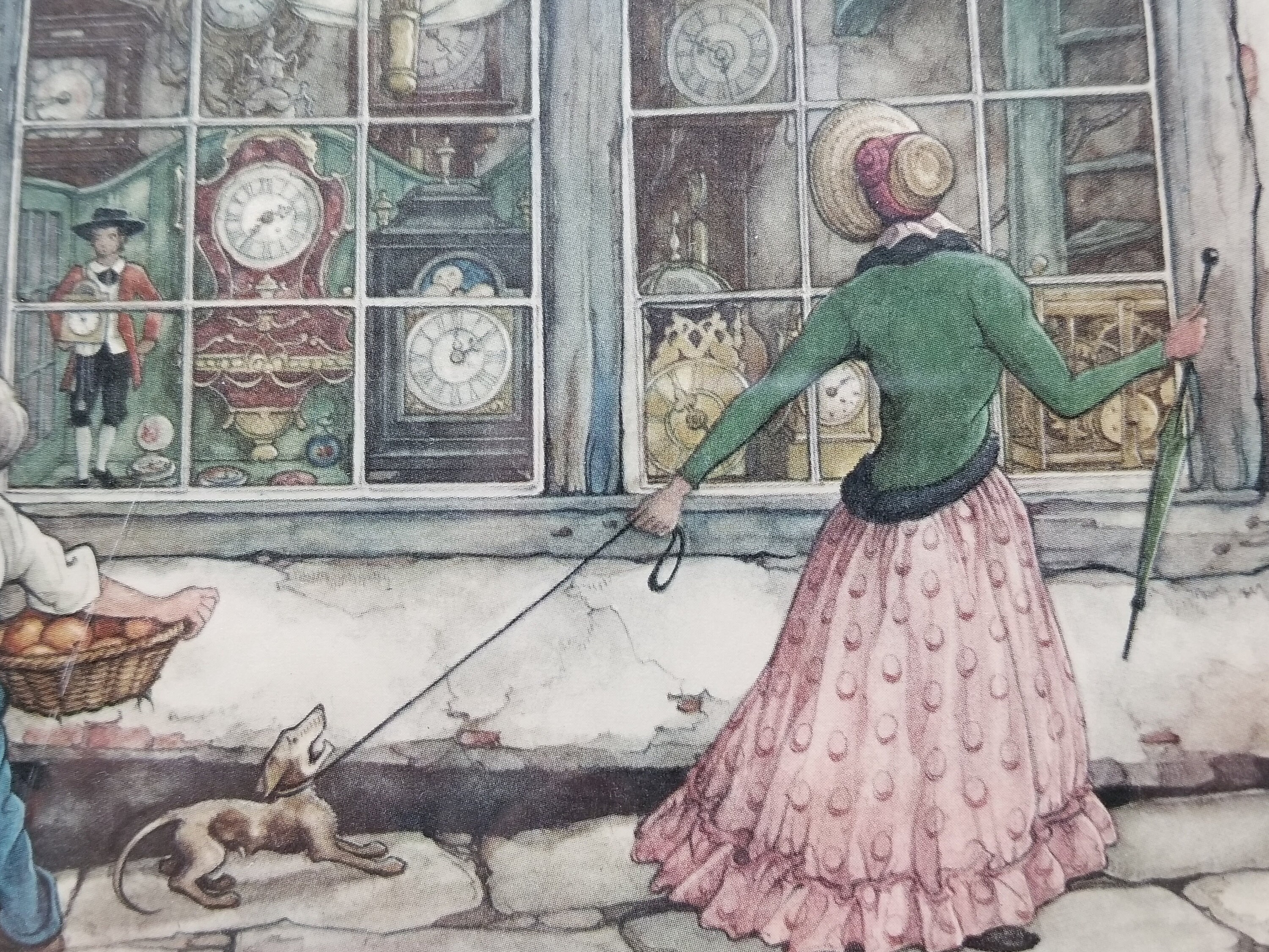 Vintage Anton Pieck Illustration - Framed - Etsy