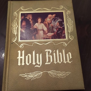 Holy Bible Master Art Edition - Etsy